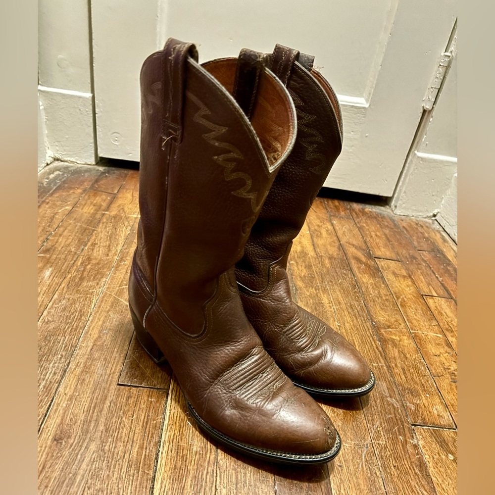 ARIAT SEDONA Brown Leather Cowboy Boots Style# 34626 -Mens Size 10.5D Western